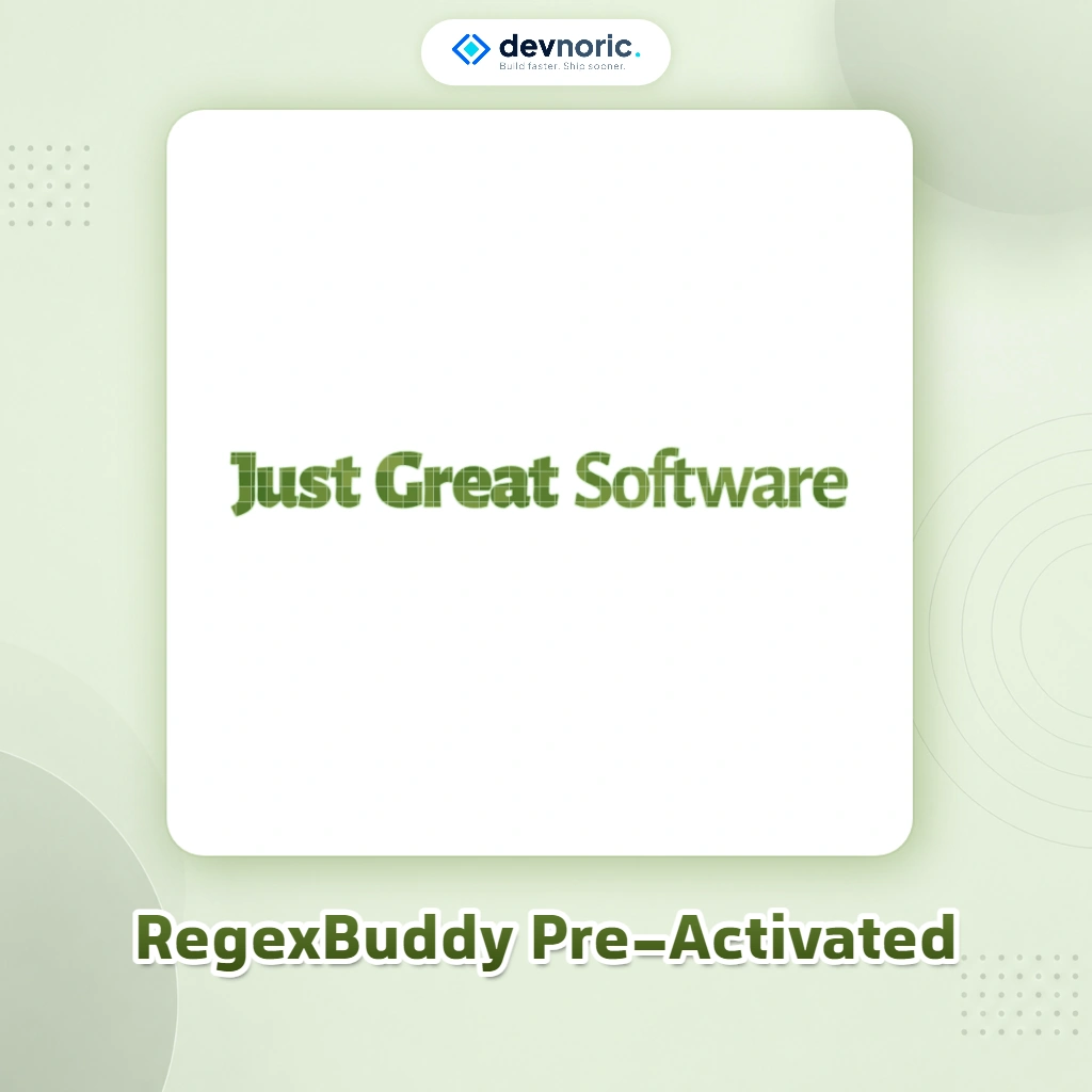 Just Great Software RegexBuddy Just Great Software RegexBuddy v5.0.6 - Create, Test, and Debug Regex - Image 1