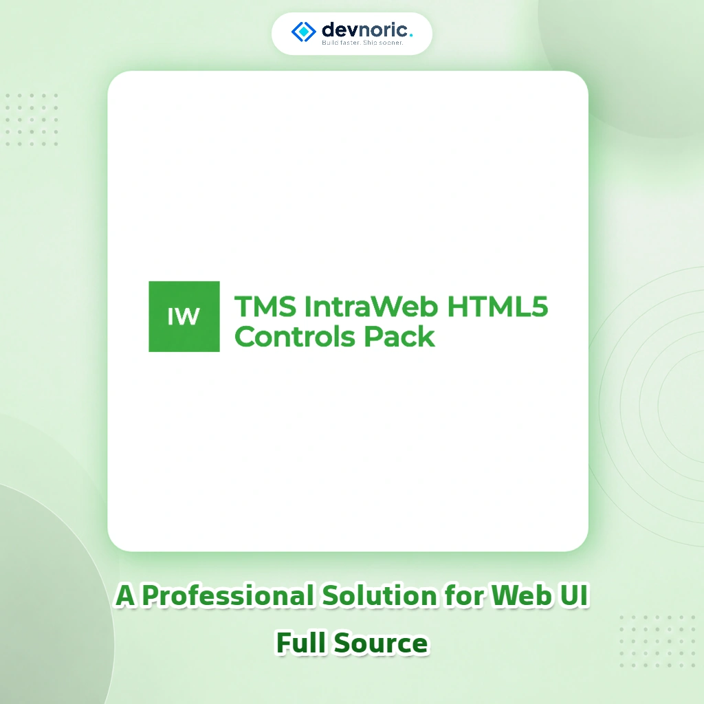 TMS IntraWeb HTML5 Controls Pack TMS IntraWeb HTML5 Controls Pack v2.4.3.0 - The Power of HTML5 in IntraWeb - Image 1