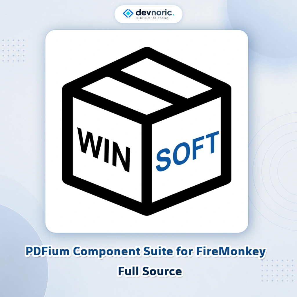 Winsoft PDFium Component Suite for FireMonkey Winsoft PDFium Component Suite for FireMonkey v7.5 - Professional PDF Processing - Image 1