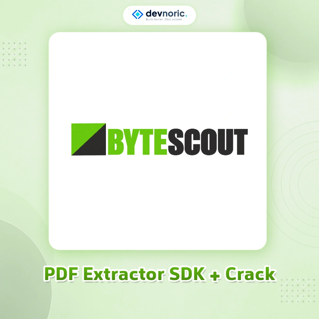 Bytescout PDF Extractor SDK Bytescout PDF Extractor SDK v13.4.1.4780 - Reliable PDF Extraction - Image 1