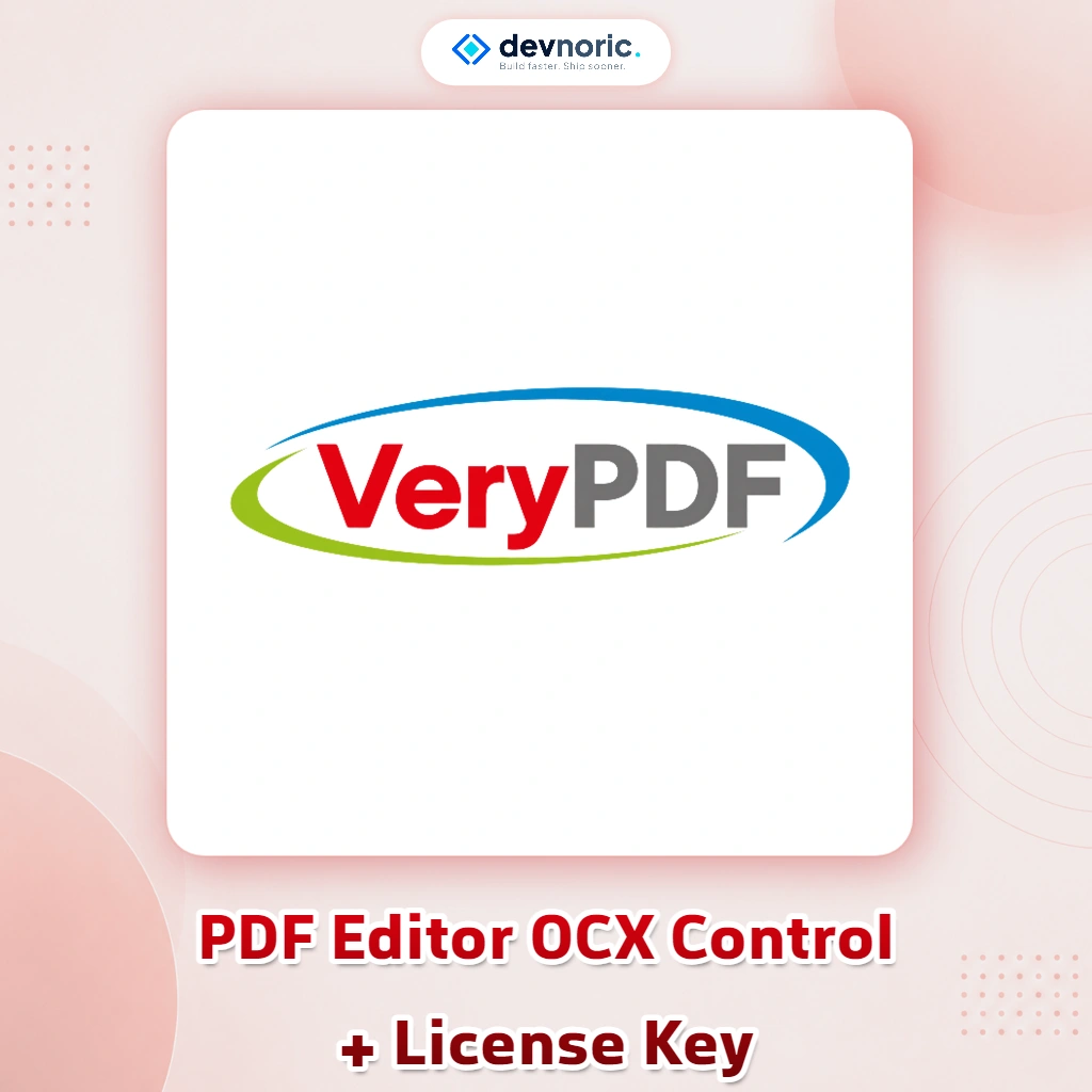 VeryPDF PDF Editor OCX Control VeryPDF PDF Editor OCX Control v4.2.0.1 PDF Viewr - Powerful PDF Viewing for Windows Applications - Image 1